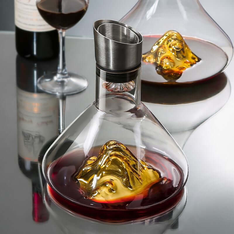 Crystal Clear Wine Decanter - revella.